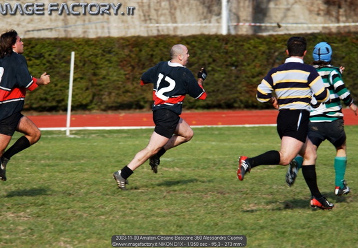 2003-11-09 Amatori-Cesano Boscone
